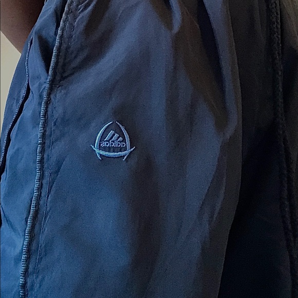 Adidas unisex silver track pants - Picture 2 of 5